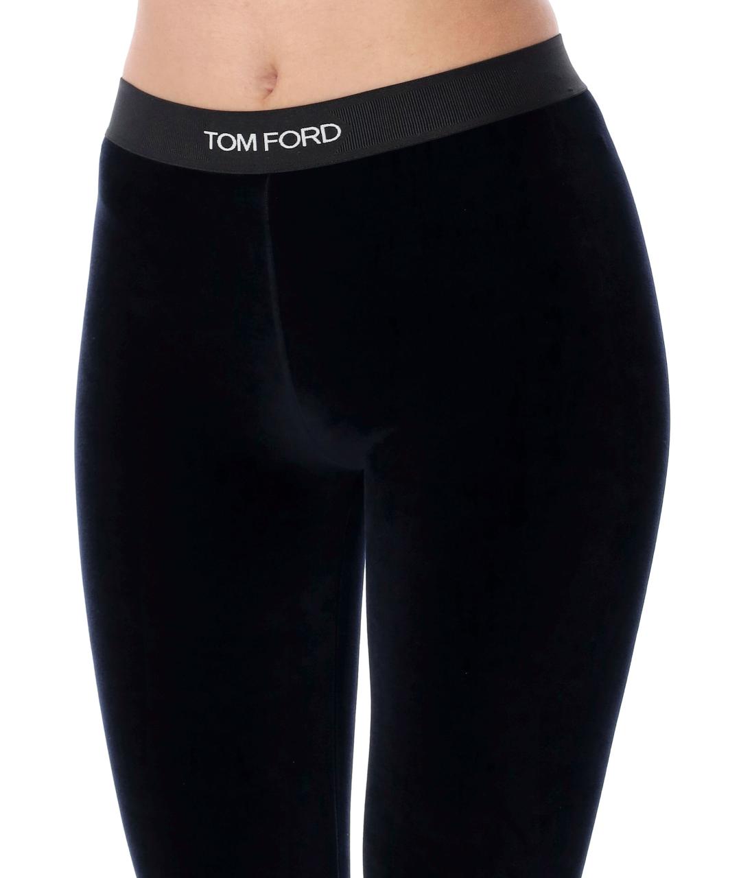 TOM FORD Темно-синие леггинсы и велосипедки, фото 3