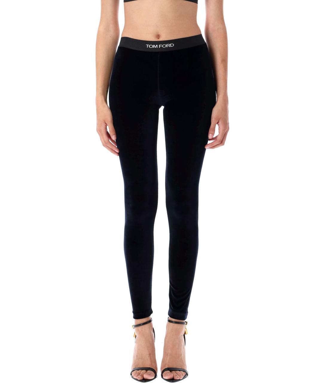 TOM FORD Темно-синие леггинсы и велосипедки, фото 4