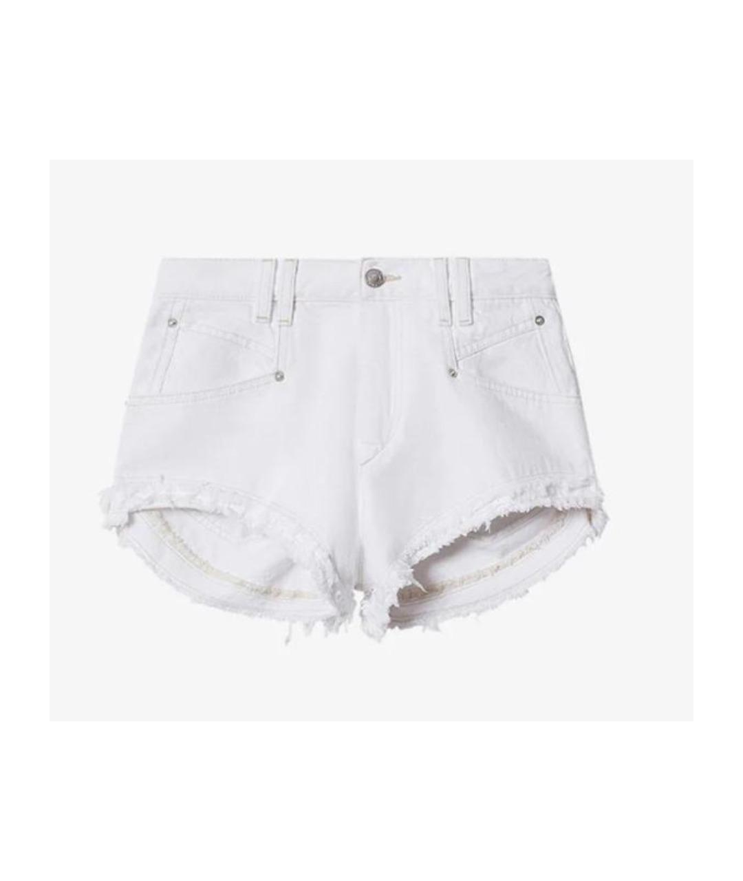 ISABEL MARANT ETOILE Белые деним шорты, фото 1