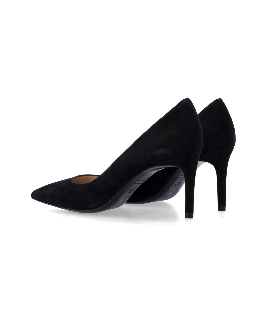 STUART WEITZMAN Черные замшевые туфли, фото 3