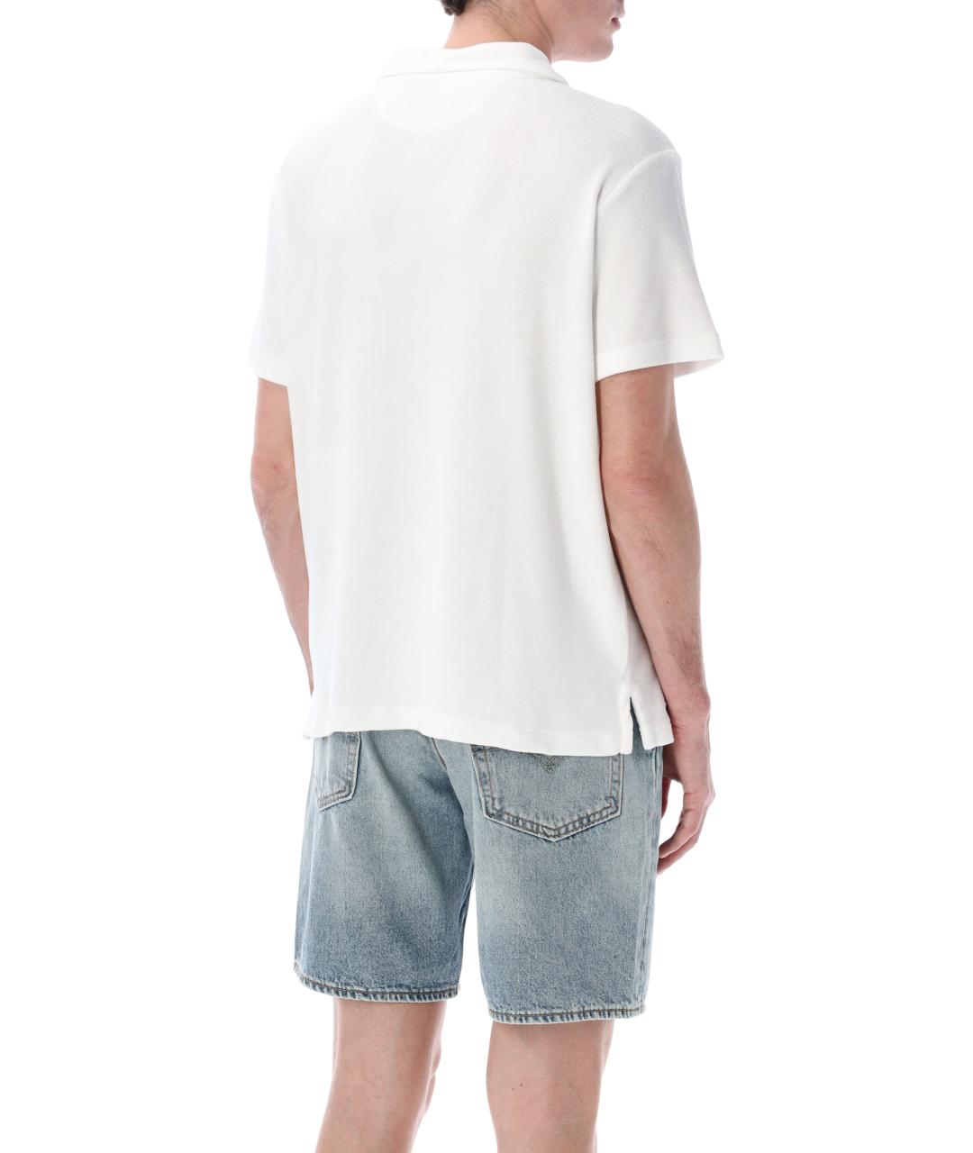 POLO RALPH LAUREN Белая хлопковая футболка, фото 2