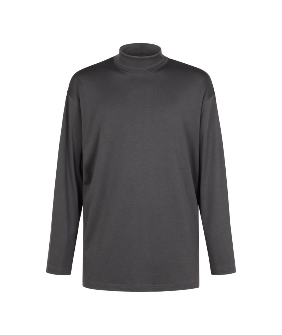 LEMAIRE Серая хлопковая водолазка, фото 1