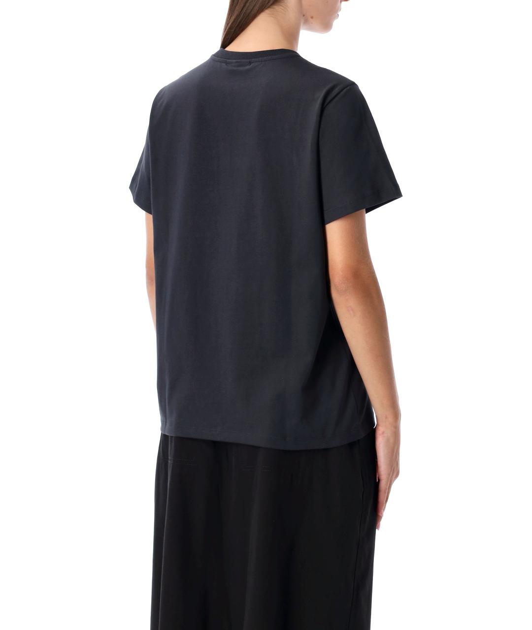 GANNI Мульти хлопковая футболка, фото 2