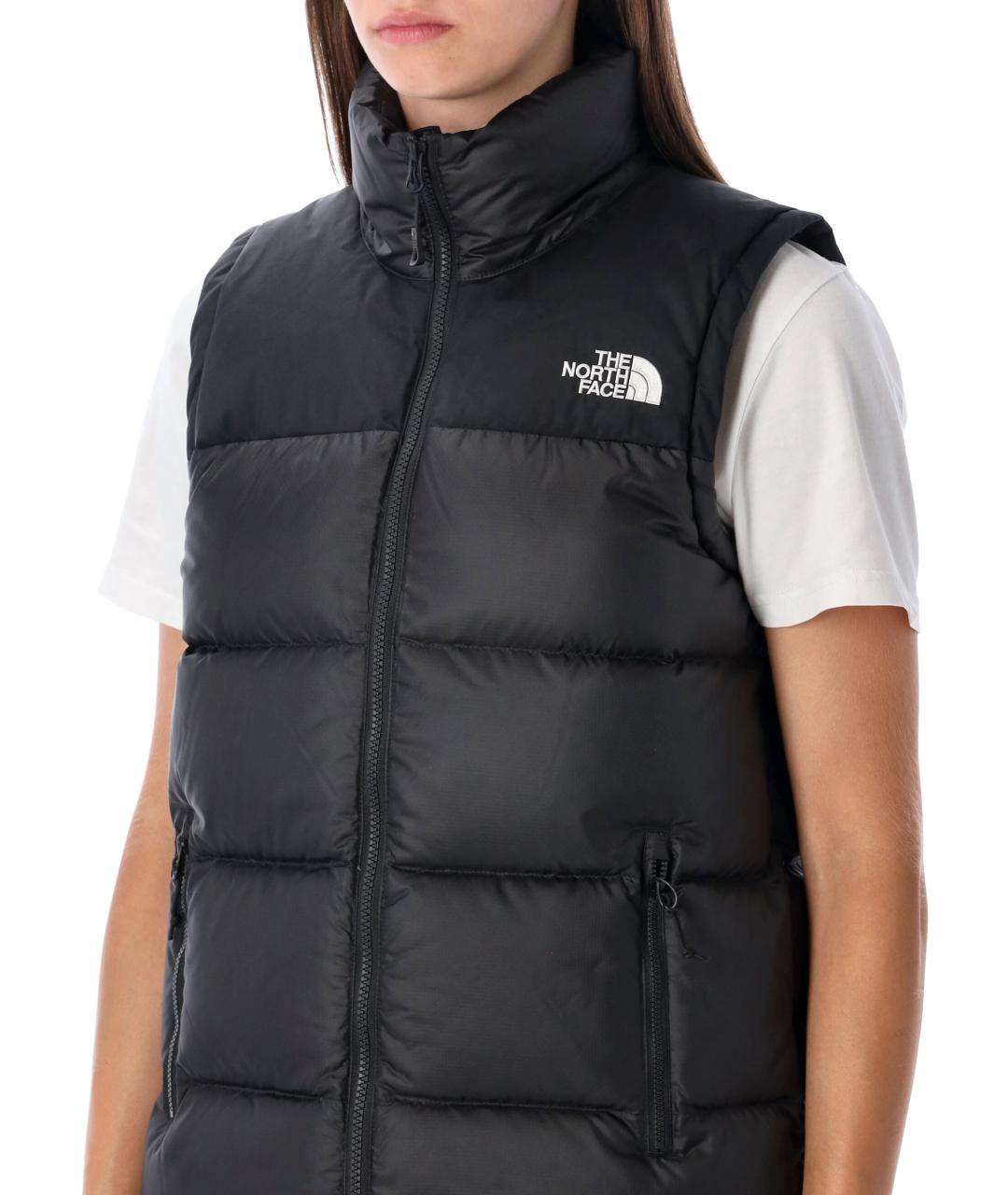 THE NORTH FACE Черный полиэстеровый жилет, фото 4
