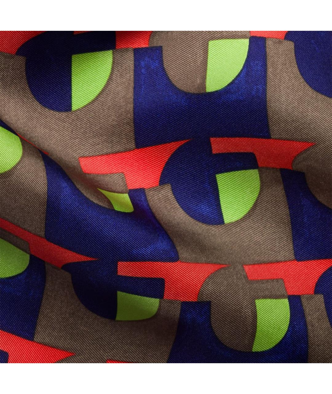 MIU MIU Мульти шелковый платок, фото 2