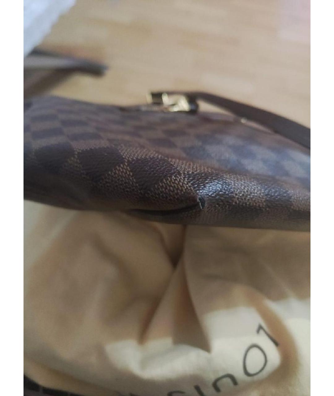 LOUIS VUITTON Коричневая сумка тоут, фото 7