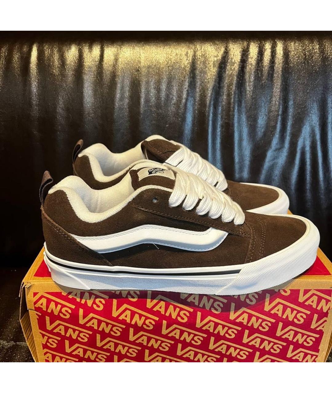 VANS Коричневые замшевые кеды, фото 2