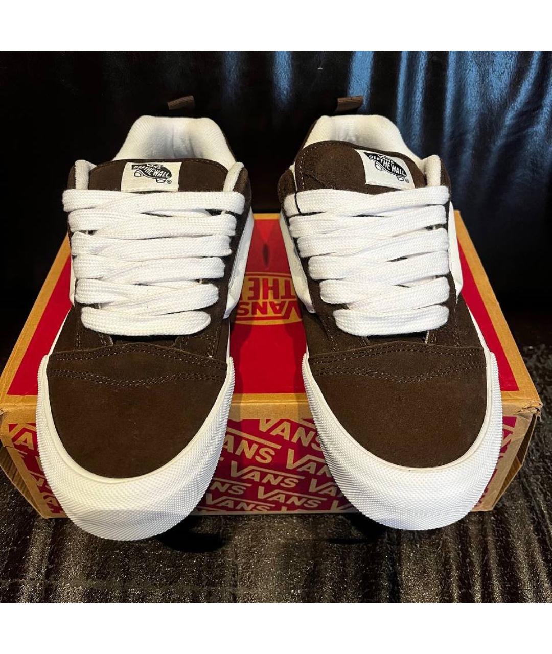 VANS Коричневые замшевые кеды, фото 3