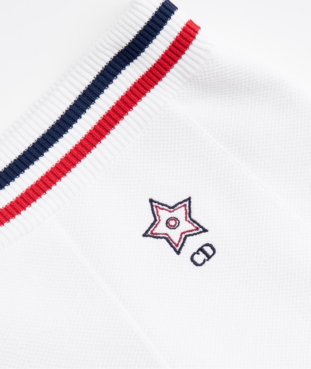 CHRISTIAN DIOR Белая вискозная юбка мини, фото 4