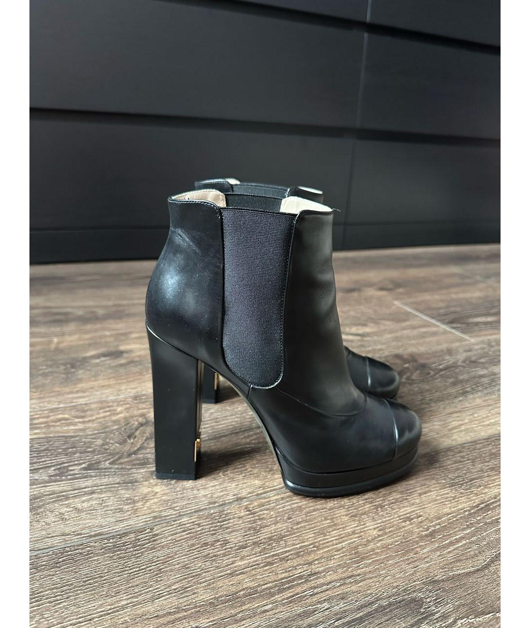 CHANEL Черные ботильоны, фото 8