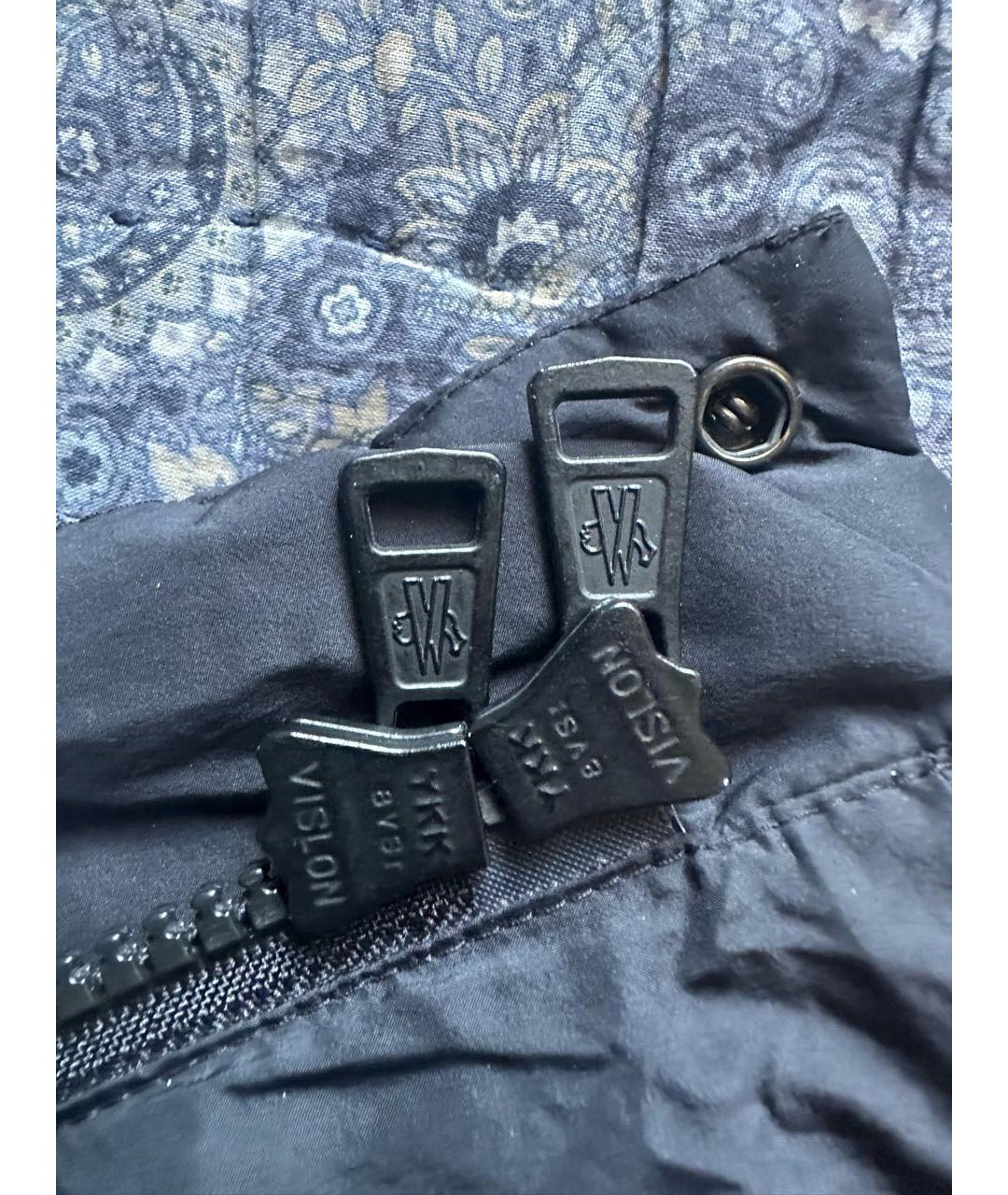 MONCLER Черный полиамидовый пуховик, фото 5