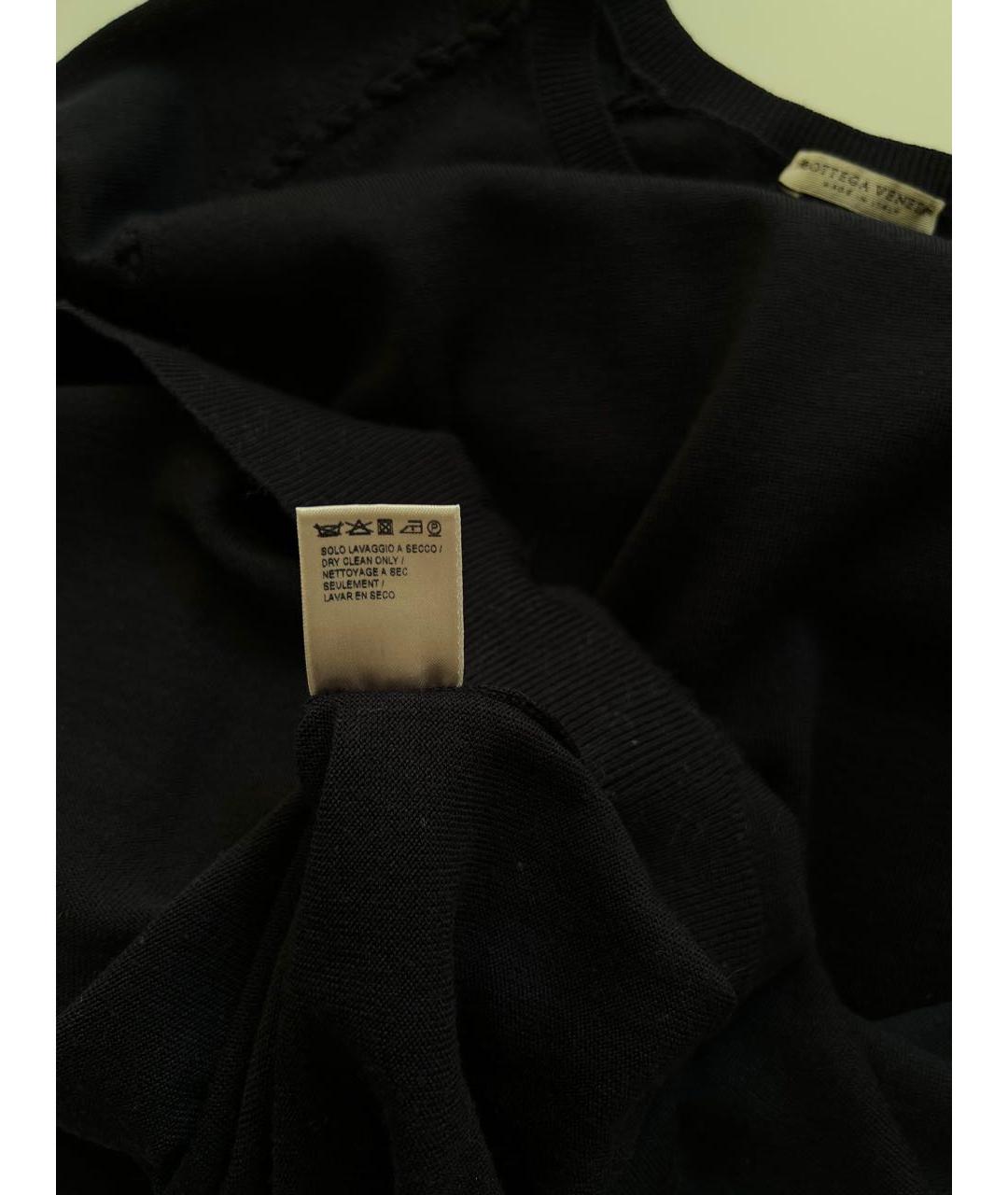 BOTTEGA VENETA Темно-синее повседневное платье, фото 5