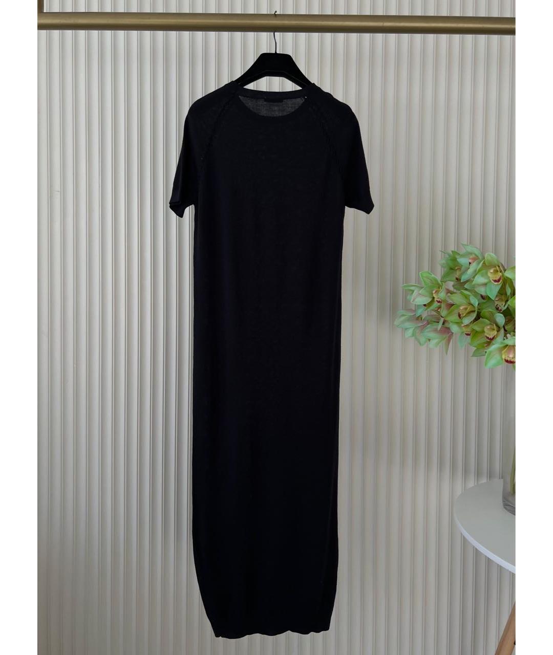 BOTTEGA VENETA Темно-синее повседневное платье, фото 7