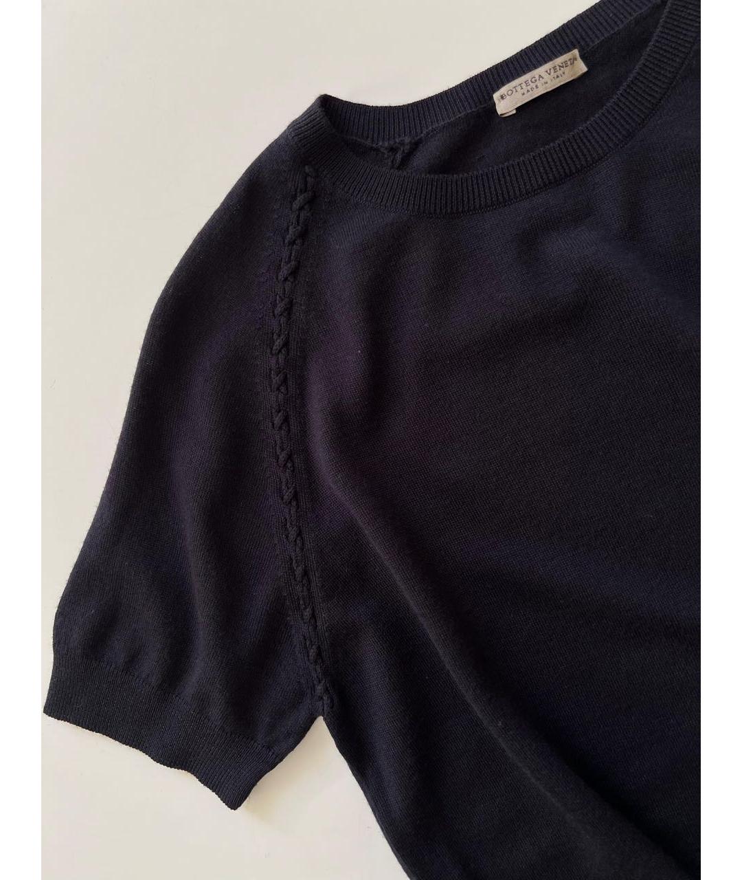 BOTTEGA VENETA Темно-синее повседневное платье, фото 4