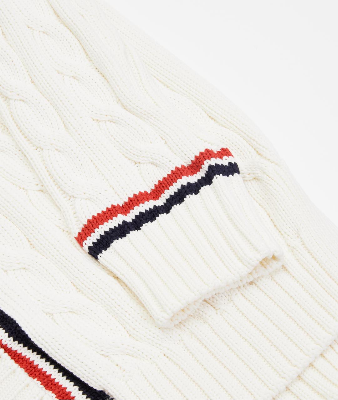 CHRISTIAN DIOR Белый хлопковый кардиган, фото 6