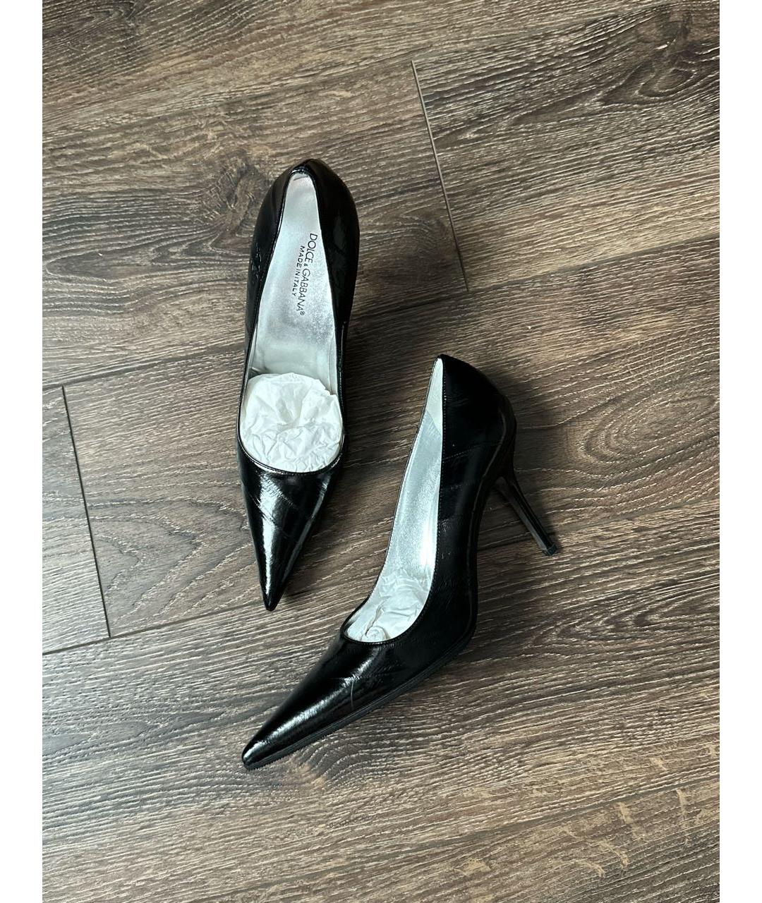 DOLCE&GABBANA Черные туфли, фото 7