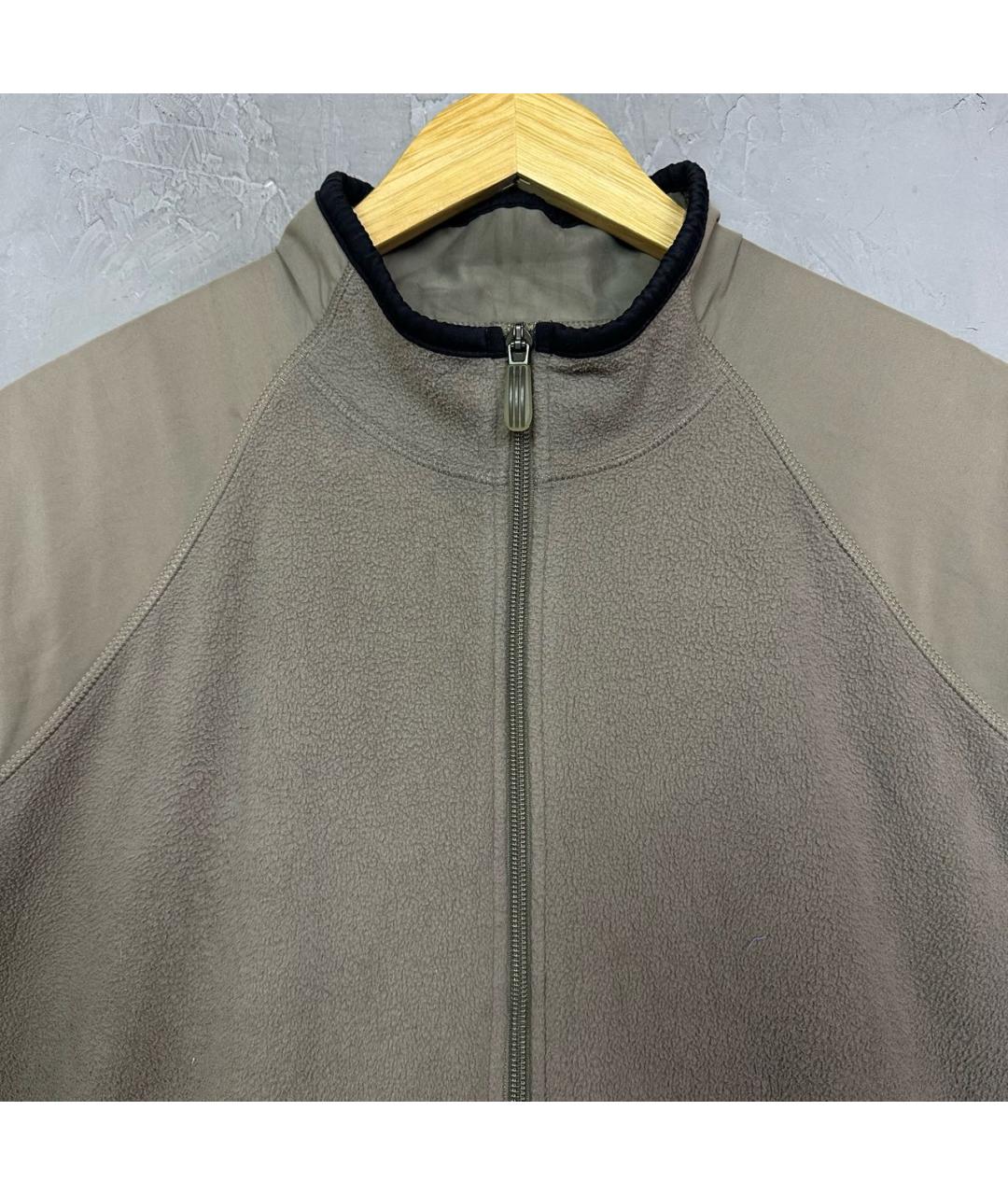 ADIDAS Бежевый полиэстеровый жилет, фото 4