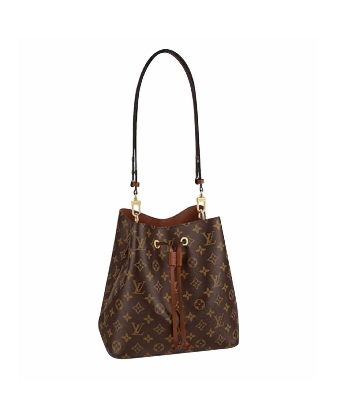 LOUIS VUITTON Коричневая сумка через плечо, фото 1