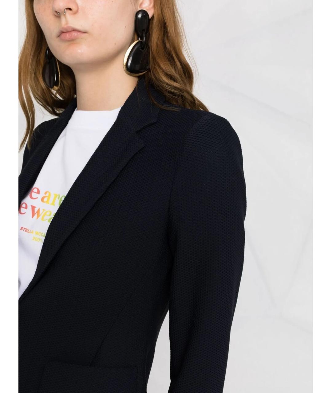 SEVENTY Синий полиамидовый жакет/пиджак, фото 3