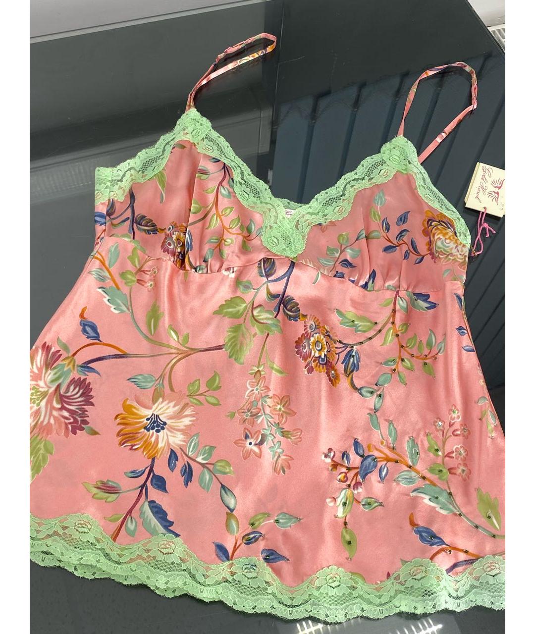 GOLD HAWK Мульти шелковая майка, фото 4