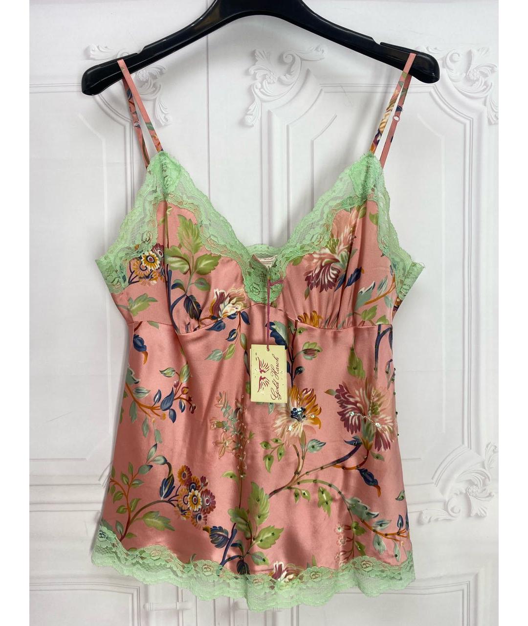 GOLD HAWK Мульти шелковая майка, фото 6