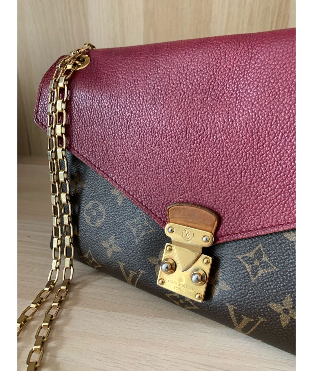 LOUIS VUITTON PRE-OWNED Коричневая кожаная сумка тоут, фото 8