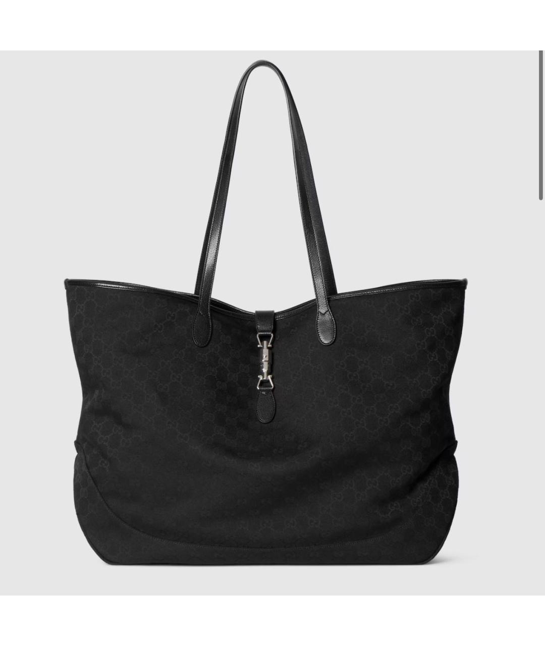 GUCCI Черная сумка тоут, фото 4