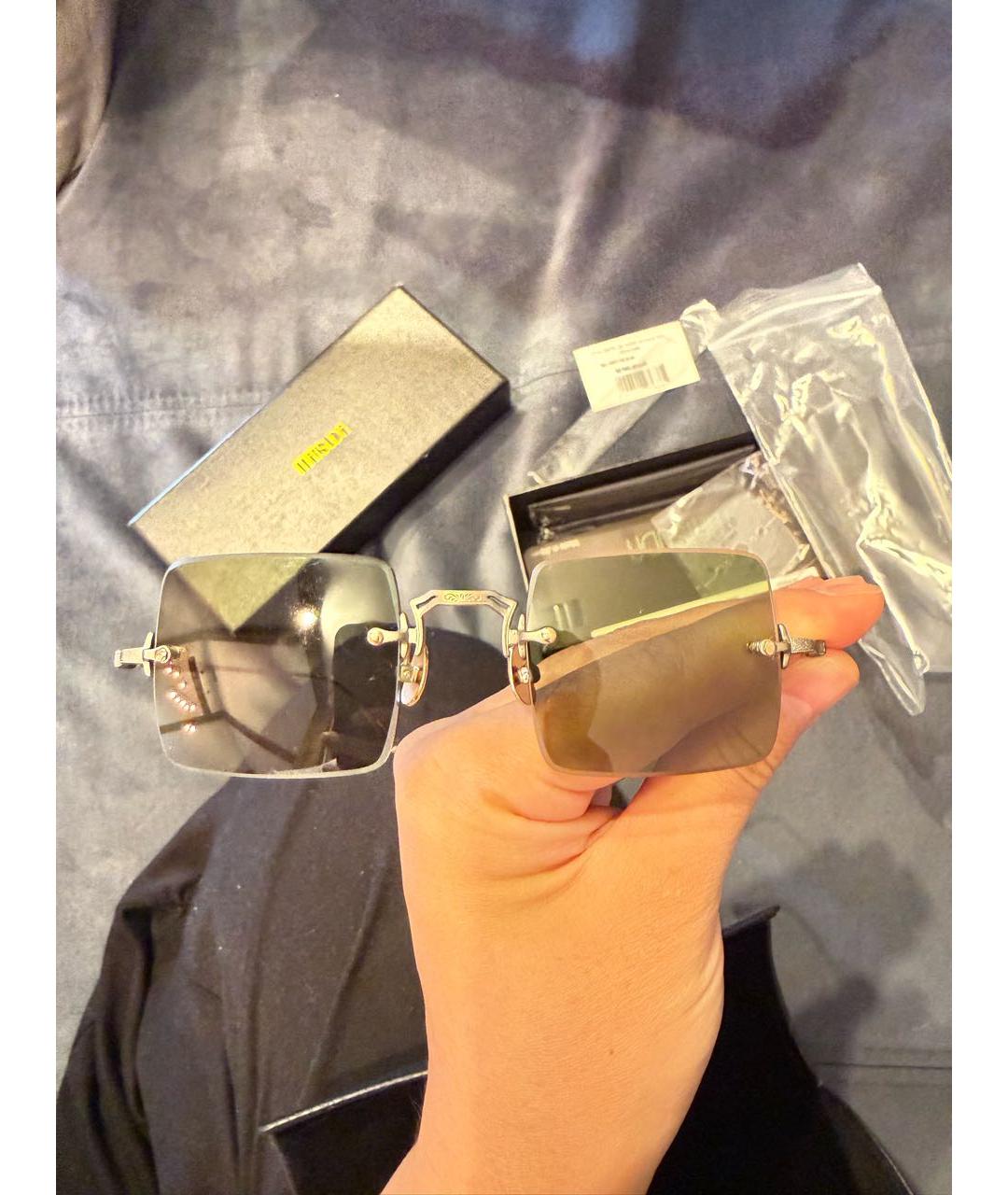 MATSUDA Хаки металлические солнцезащитные очки, фото 6