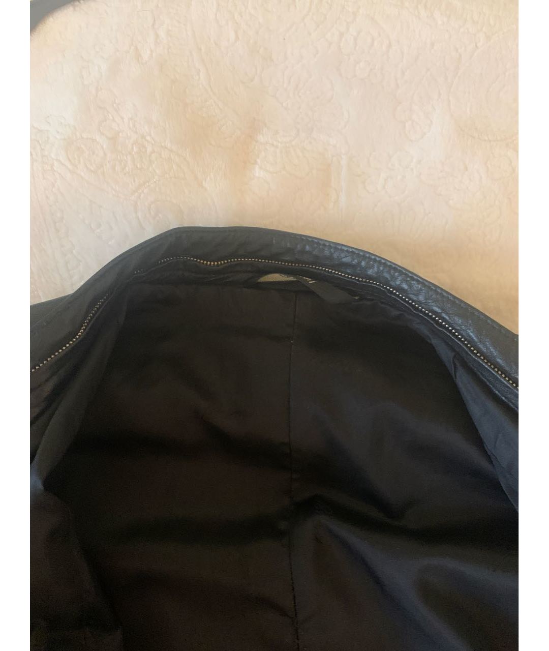 BRIONI Черная кожаная куртка, фото 3