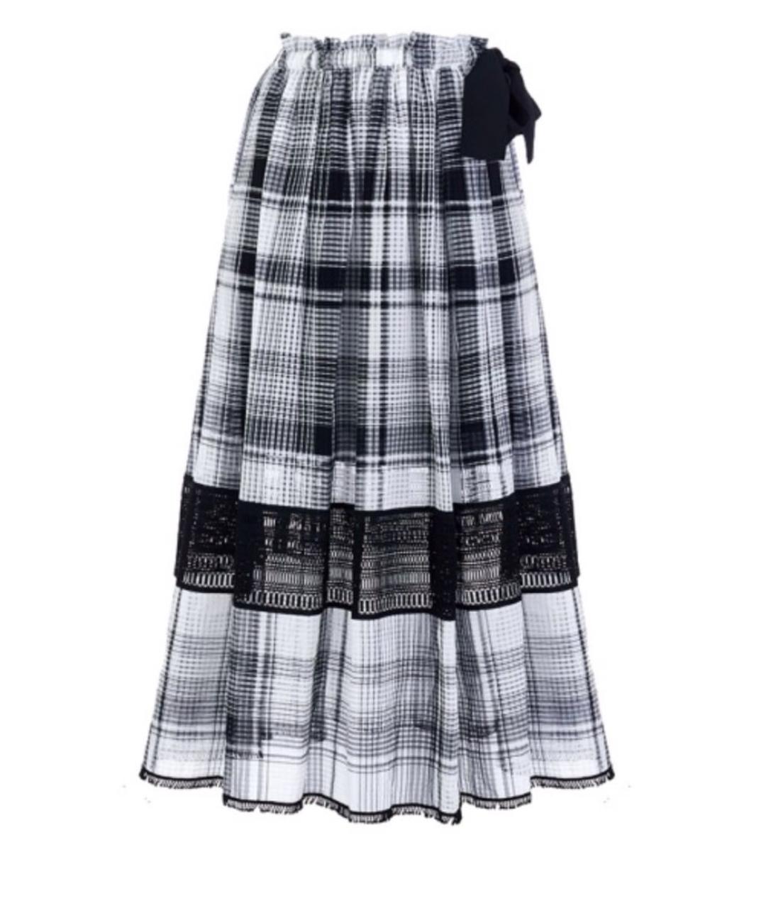 LES COPAINS Мульти шерстяная юбка миди, фото 1