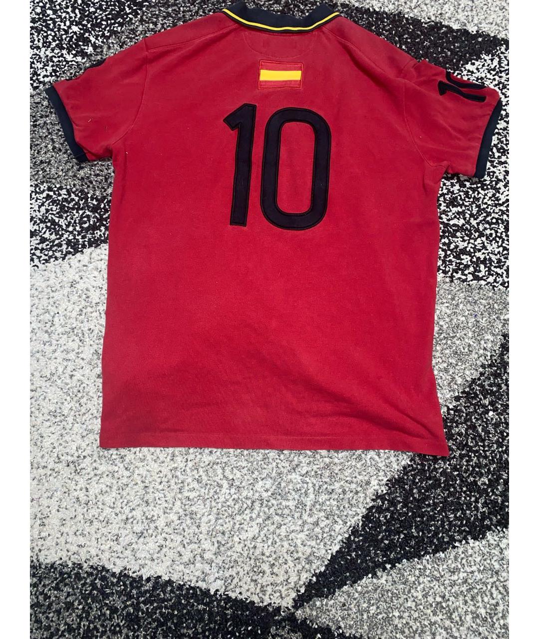 POLO RALPH LAUREN Бордовое хлопковое поло с коротким рукавом, фото 2