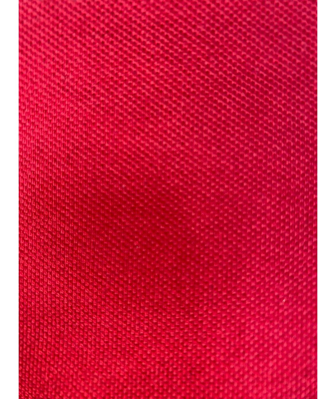 POLO RALPH LAUREN Бордовое хлопковое поло с коротким рукавом, фото 4