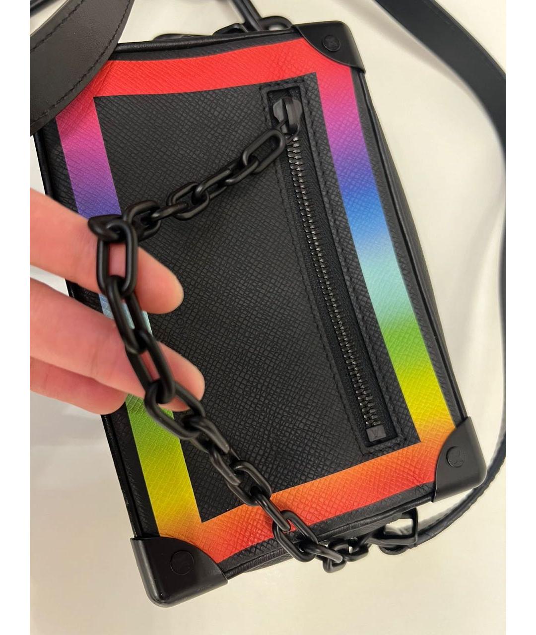 LOUIS VUITTON Черная сумка на плечо, фото 3