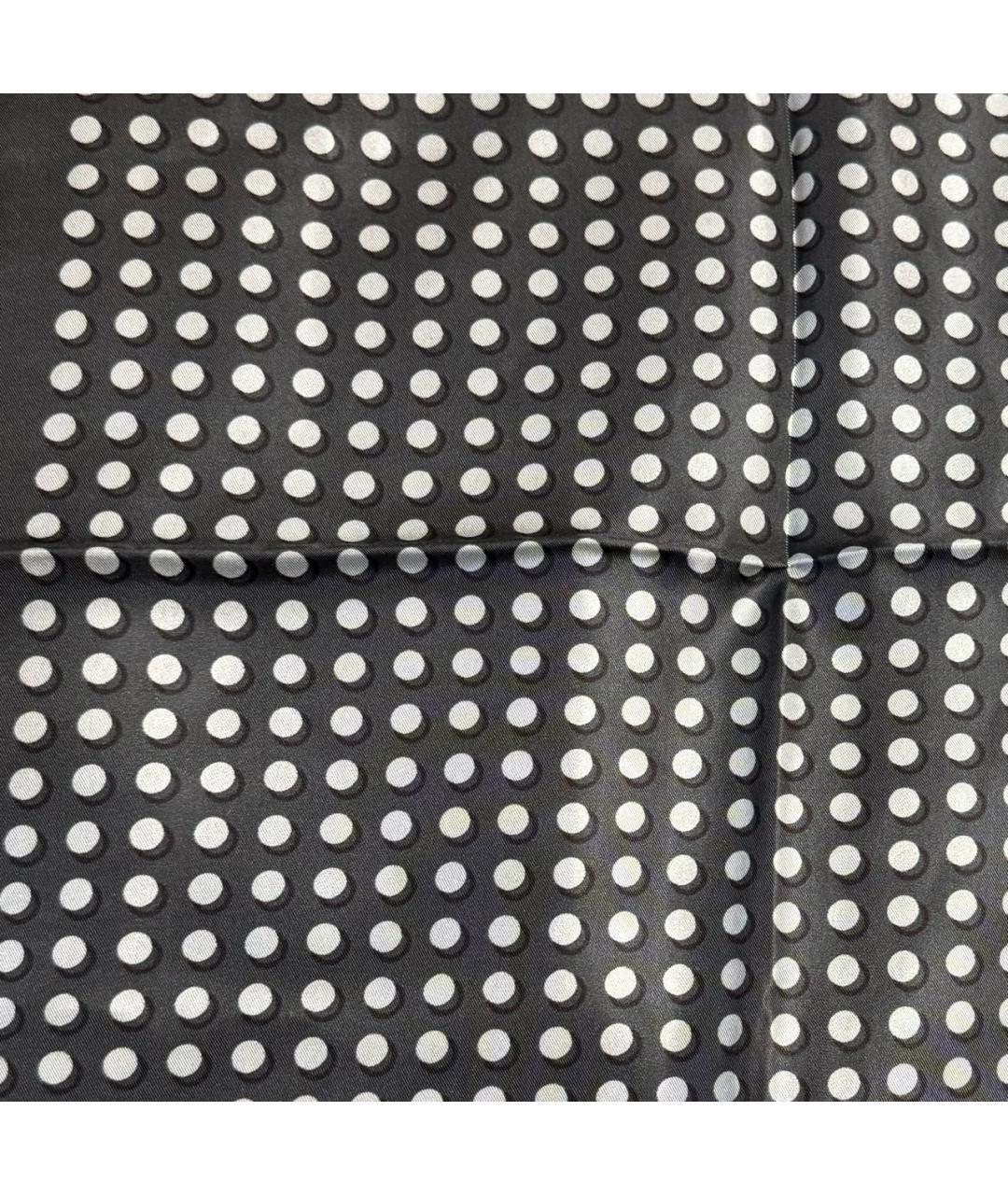 TOM FORD Антрацитовый шелковый платок, фото 3