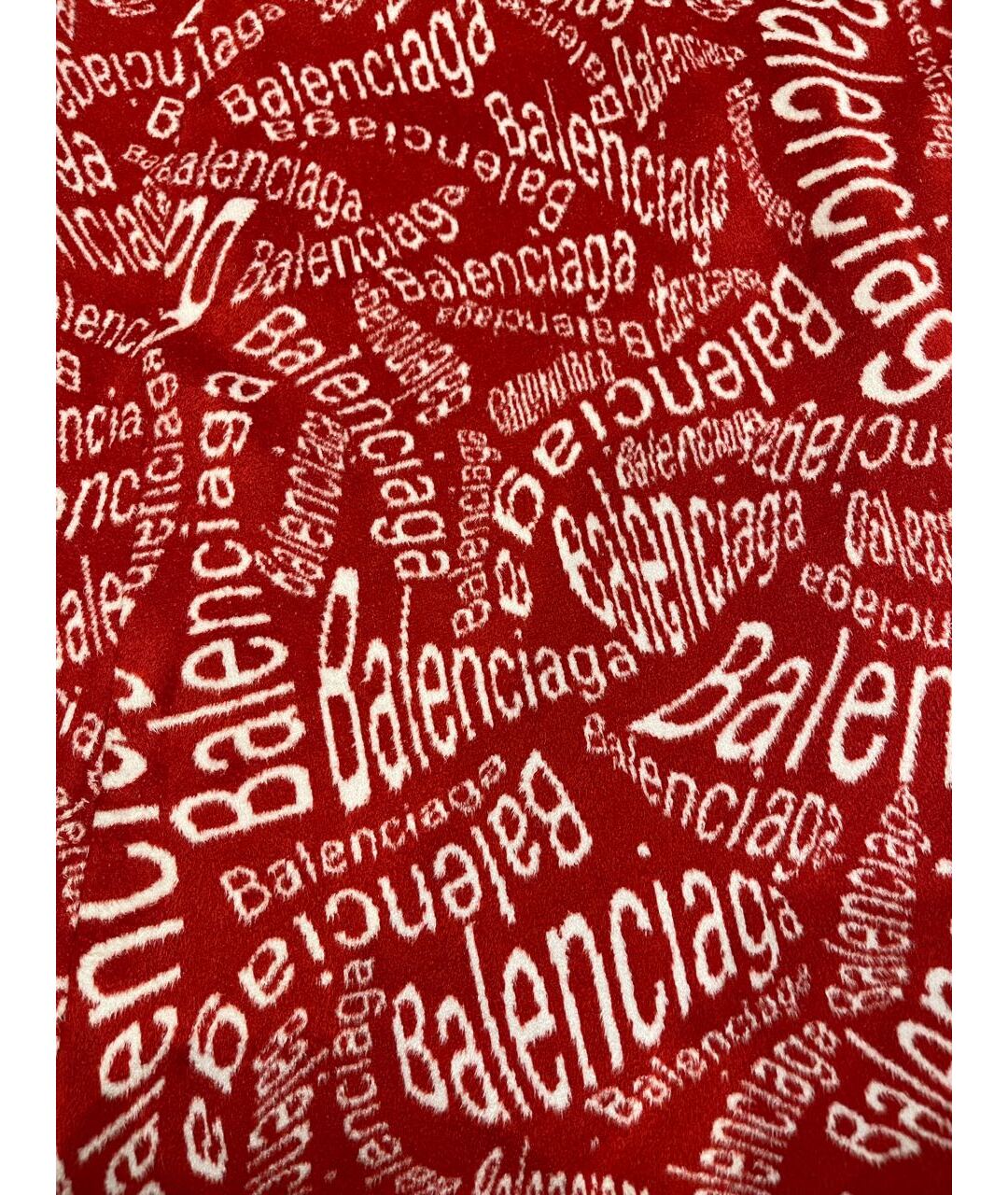 BALENCIAGA Красная вискозная юбка миди, фото 4