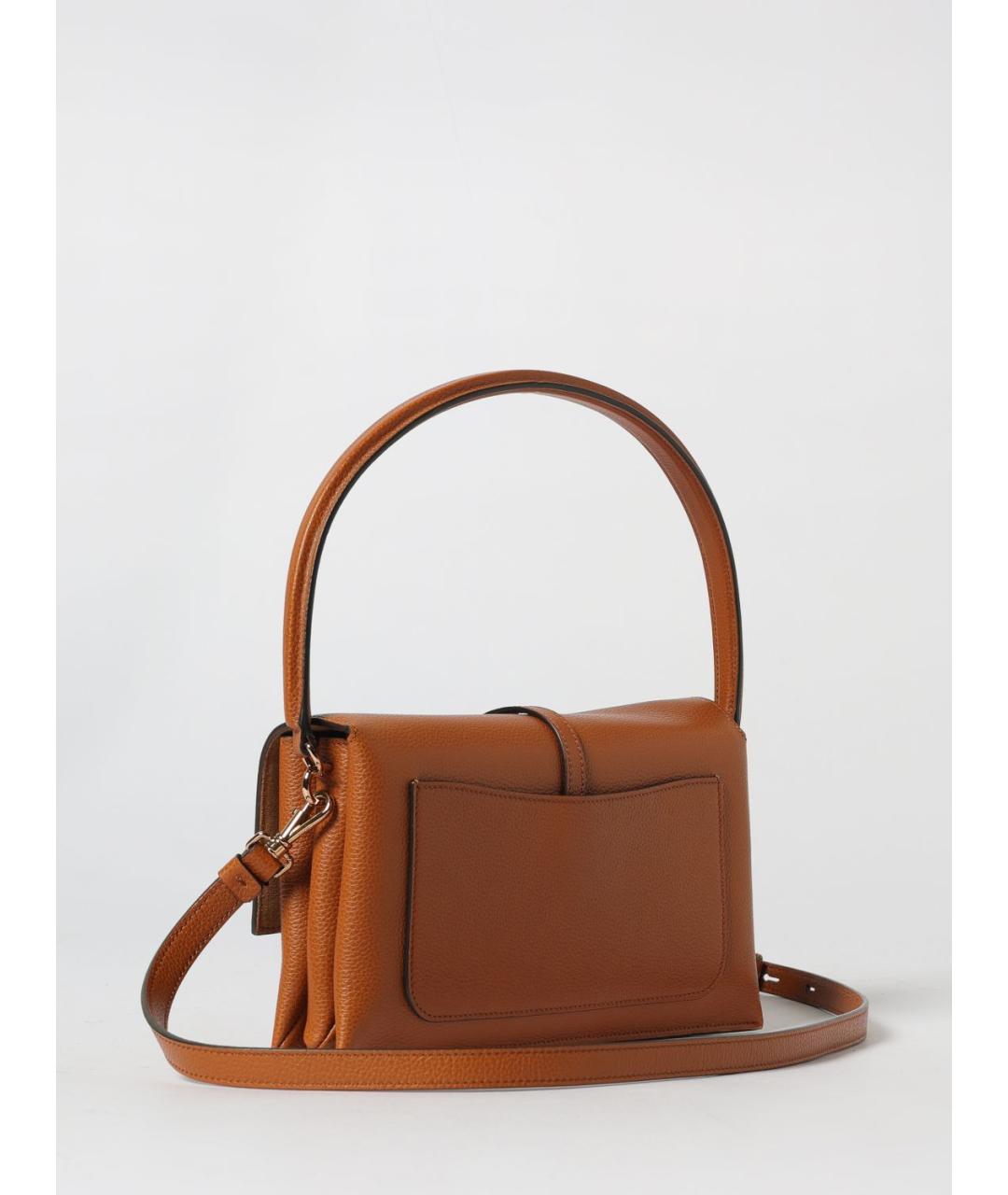 TOD'S Коричневая кожаная сумка через плечо, фото 2