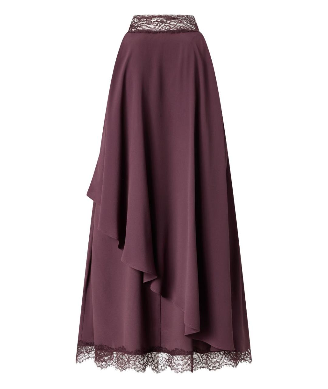 PINKO Бордовое ацетатное повседневное платье, фото 2