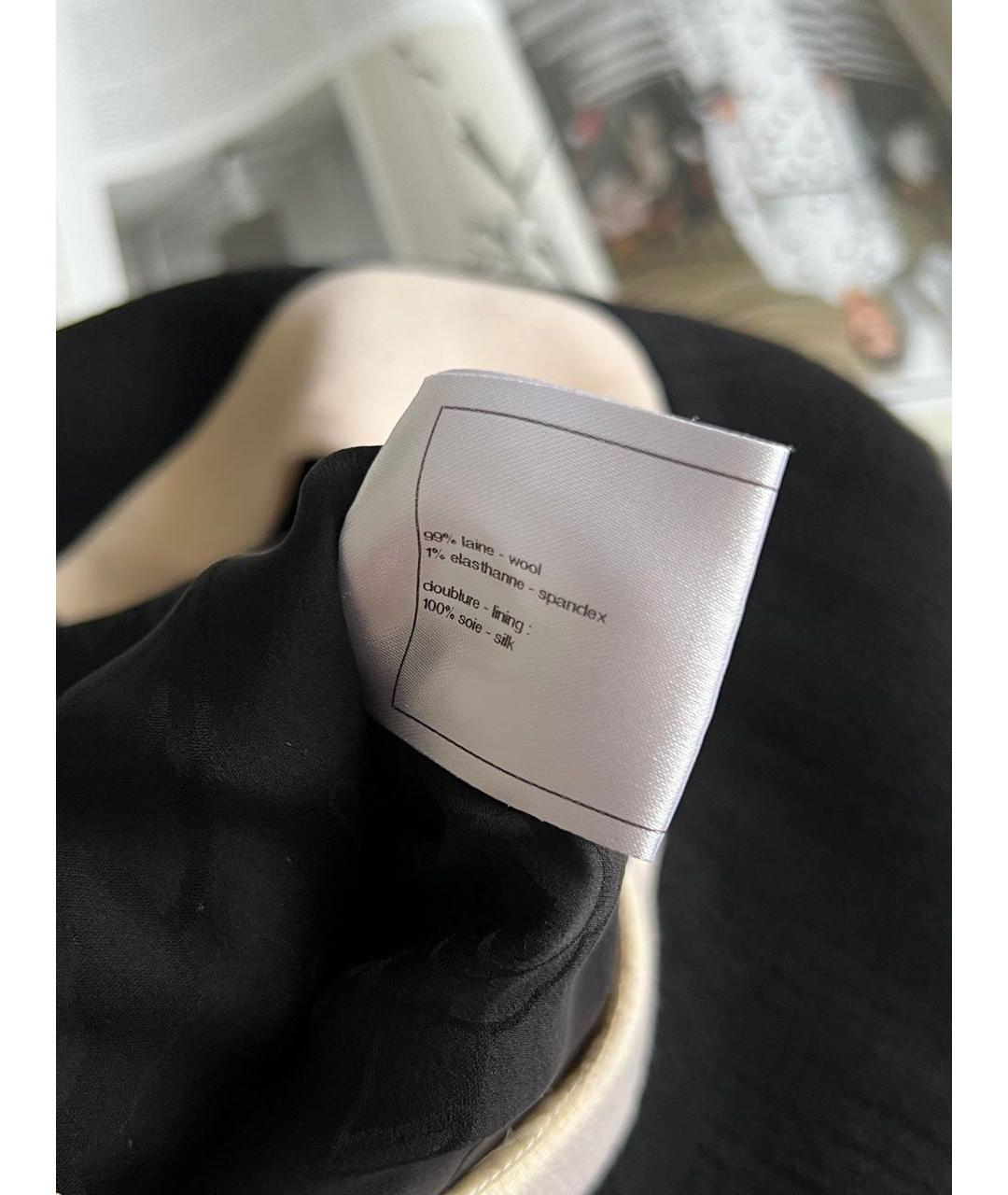 CHANEL Черное повседневное платье, фото 6