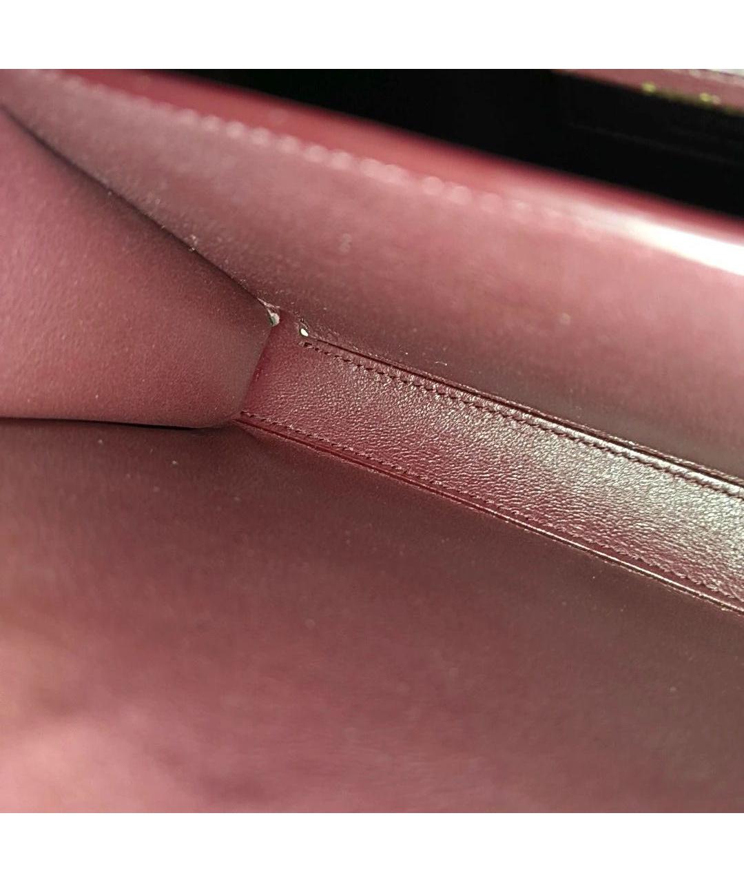 SAINT LAURENT Черная кожаная сумка через плечо, фото 8