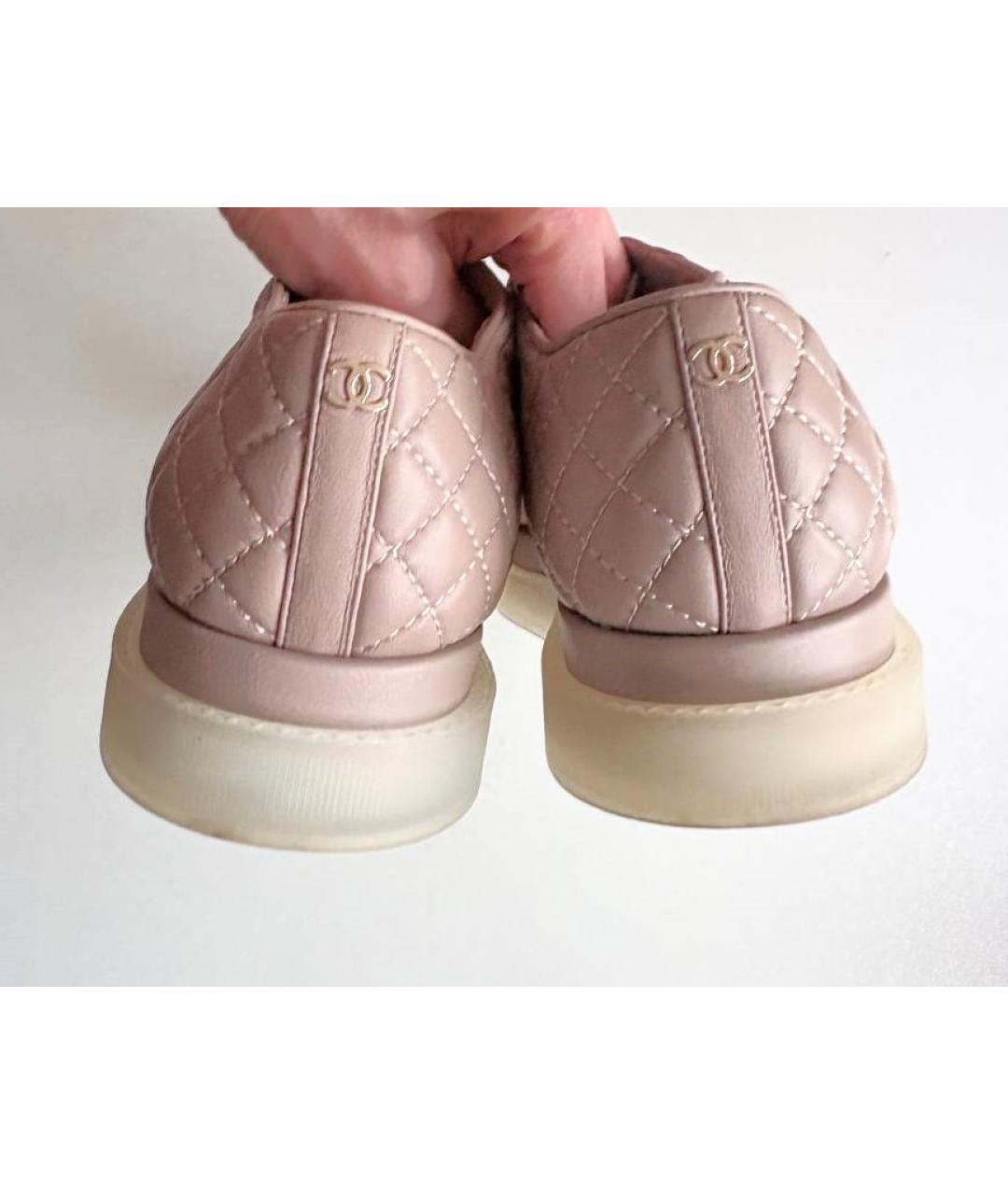 CHANEL Мульти кожаные брогги и оксфорды, фото 6