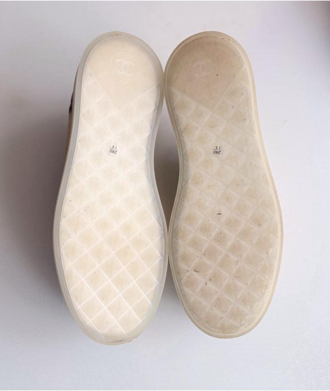 CHANEL Мульти кожаные брогги и оксфорды, фото 7