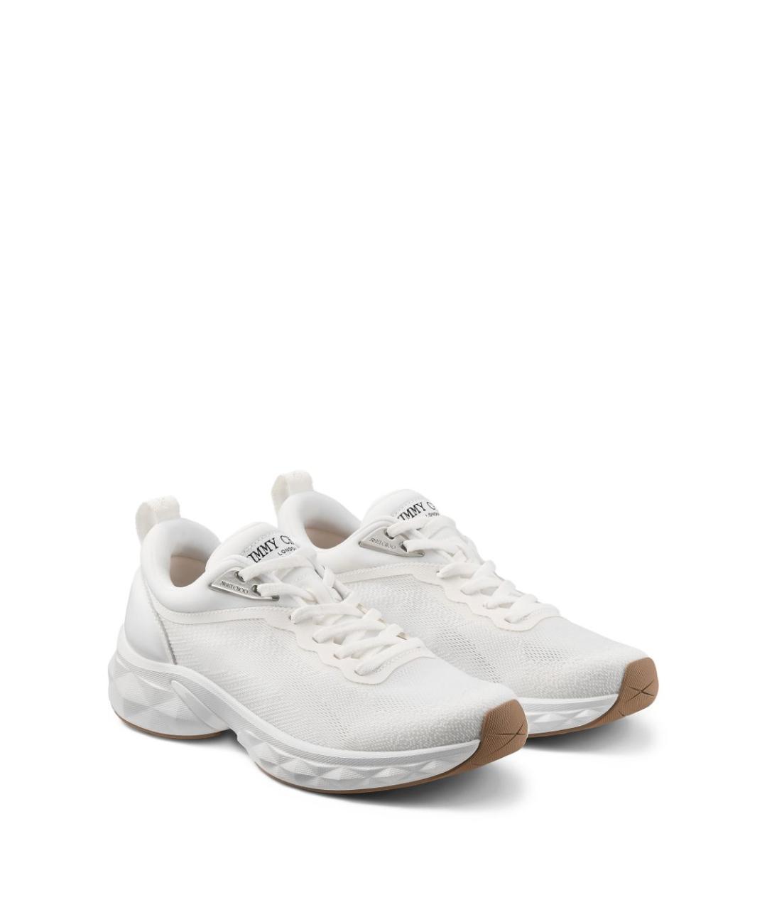 JIMMY CHOO Белые кроссовки, фото 2