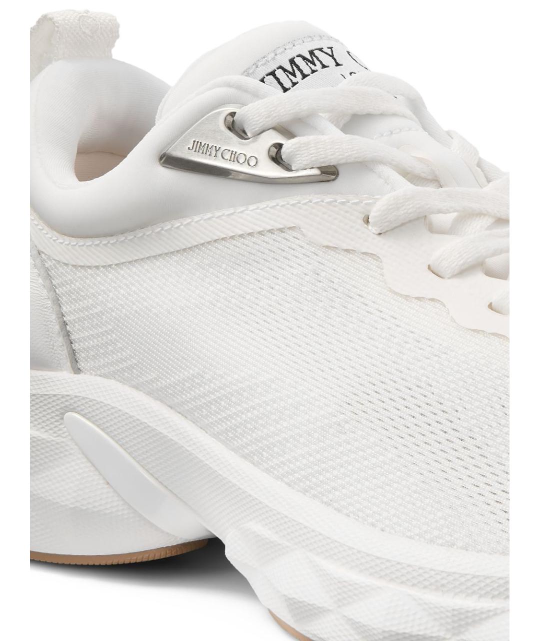 JIMMY CHOO Белые кроссовки, фото 3