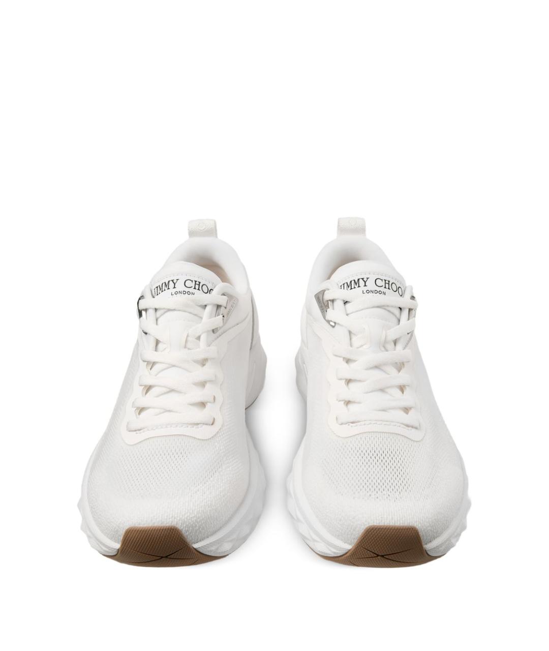 JIMMY CHOO Белые кроссовки, фото 4