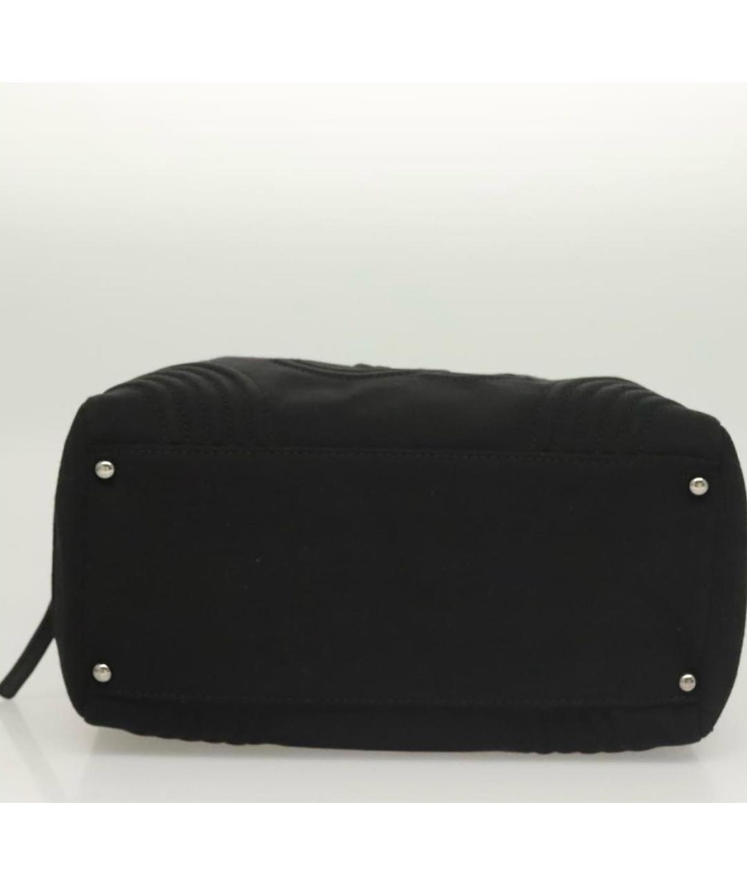 CHANEL Черная сумка с короткими ручками, фото 3