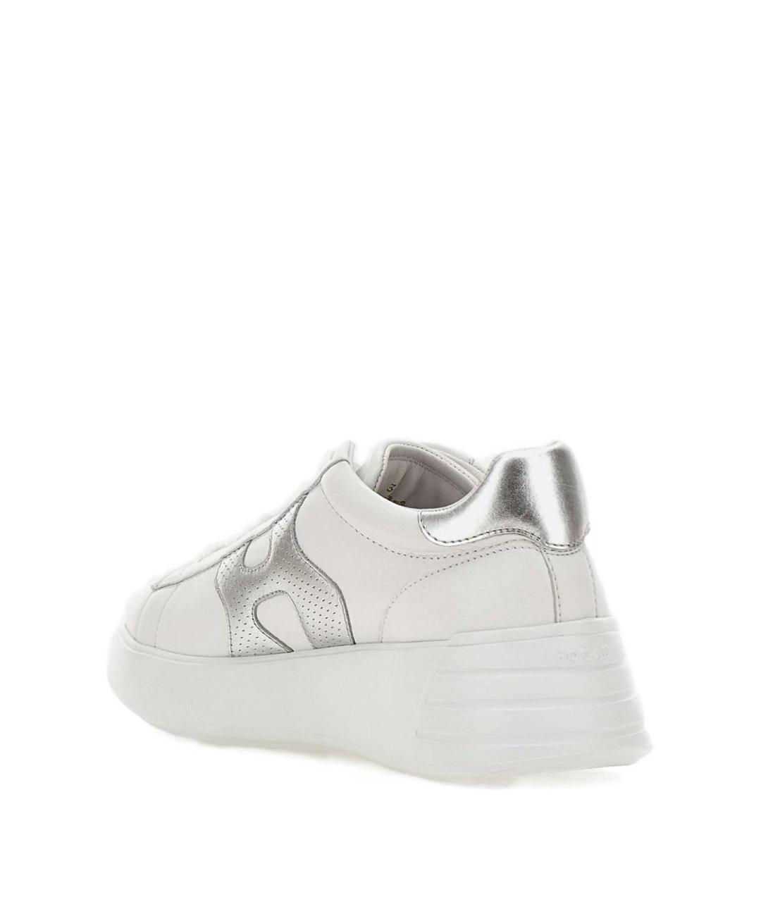 HOGAN Белые кожаные кеды, фото 7