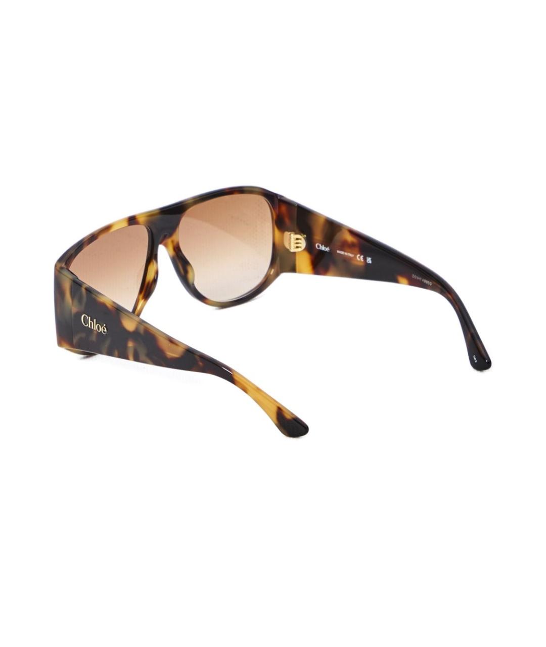 CHLOE Мульти пластиковые солнцезащитные очки, фото 2