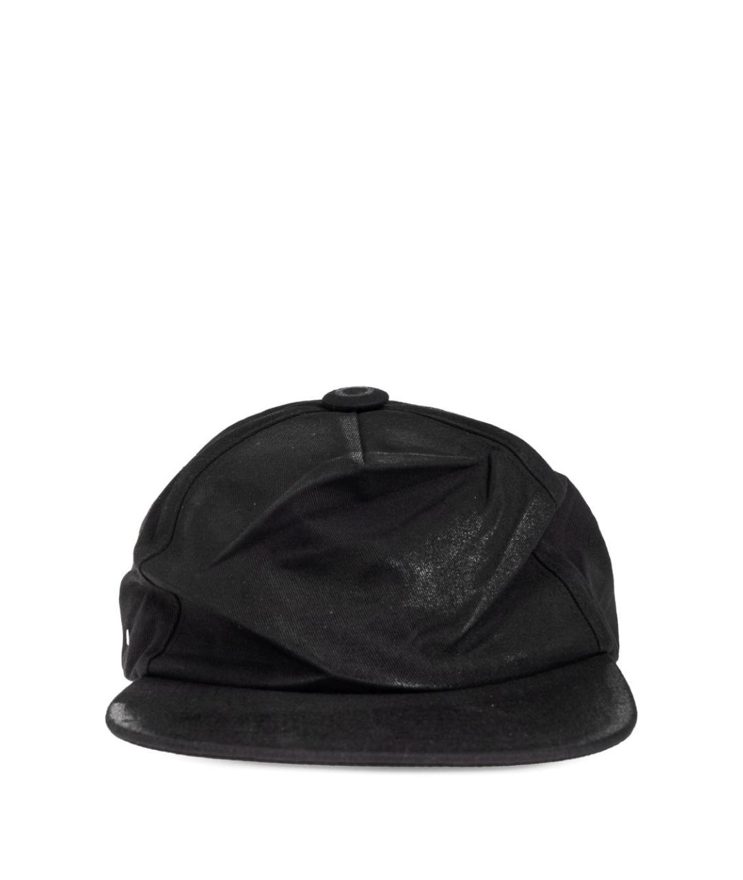 MAISON MARGIELA Черная хлопковая кепка/бейсболка, фото 1