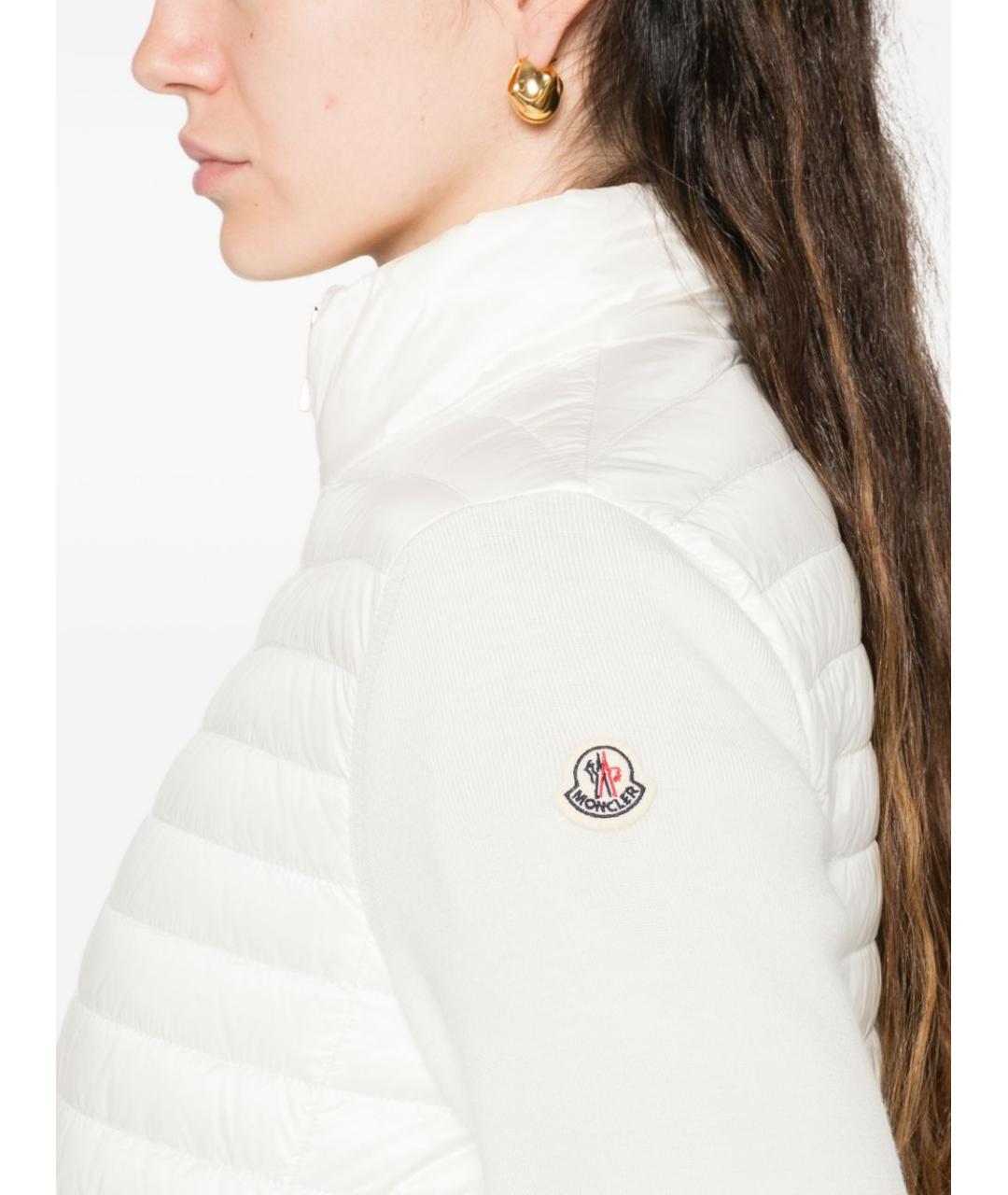 MONCLER Белая куртка, фото 2