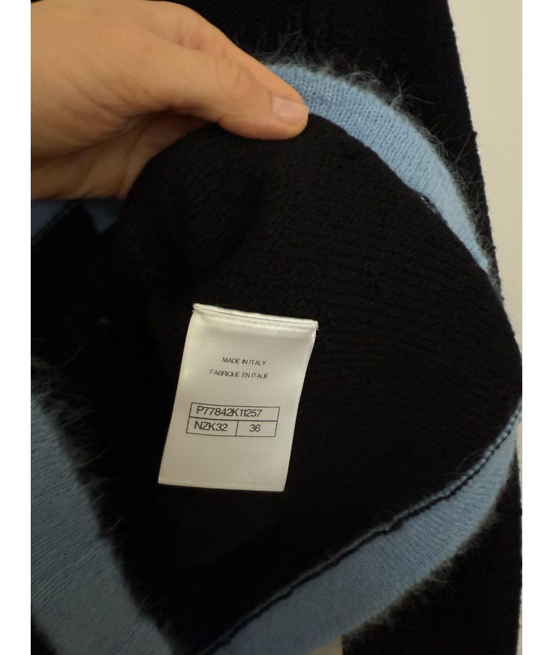 CHANEL Черный шерстяной костюм с юбками, фото 8